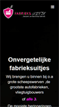 Mobile Screenshot of fabrieksuitje.nl